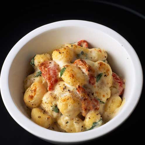 Very easy four cheese gnocchi - gnocchi recipe