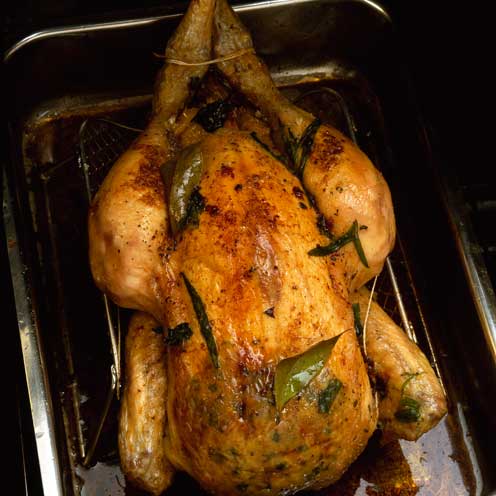 Classic roast chicken recipe