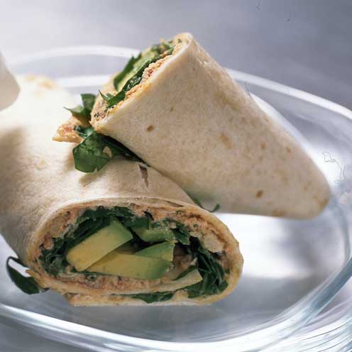 best crab recipes spinach, avocado and crab wraps