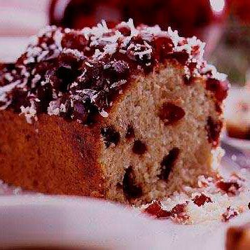Recipe: Cherry Coconut Macaroon Cake