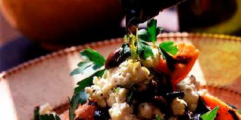 best sweet potato recipes grilled sweet potatoes with feta and olives