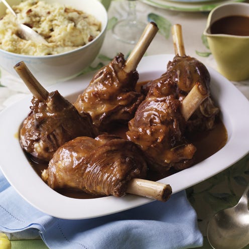 Lamb shanks recipe