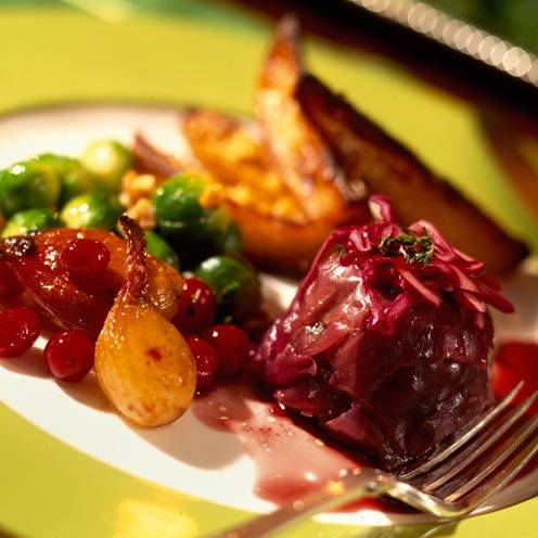 best red cabbage recipes red cabbage timbales with mushroom stuffing