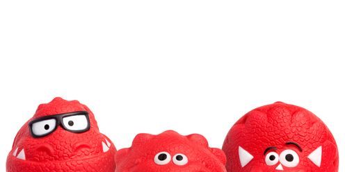 Red, Toy, Fictional character, Carmine, Pattern, Creative arts, Coquelicot, Craft, Bird, Angry birds, 
