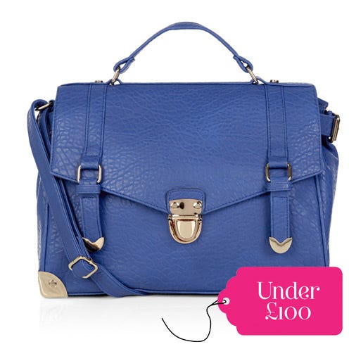 Blue, Product, Brown, Bag, White, Style, Beauty, Electric blue, Luggage and bags, Fashion accessory, 
