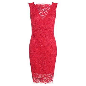 Red, Pattern, One-piece garment, Carmine, Dress, Maroon, Day dress, Coquelicot, Pattern, Cocktail dress, 