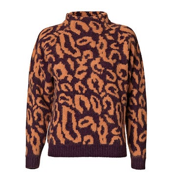 Clothing, Product, Brown, Sleeve, Coat, Collar, Textile, Pattern, Outerwear, Sweater, 