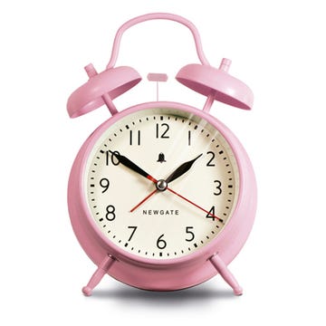 Product, Pink, Magenta, Peach, Purple, Lavender, Clock, Home accessories, Circle, Design, 