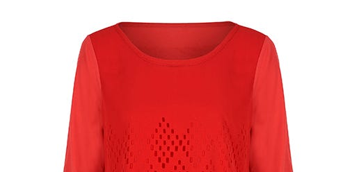 Product, Sleeve, Red, Textile, Pattern, Carmine, Orange, Neck, Maroon, Coquelicot, Product, Sleeve, Red, Textile, Pattern, Carmine, Orange, Neck, Maroon, Coquelicot,