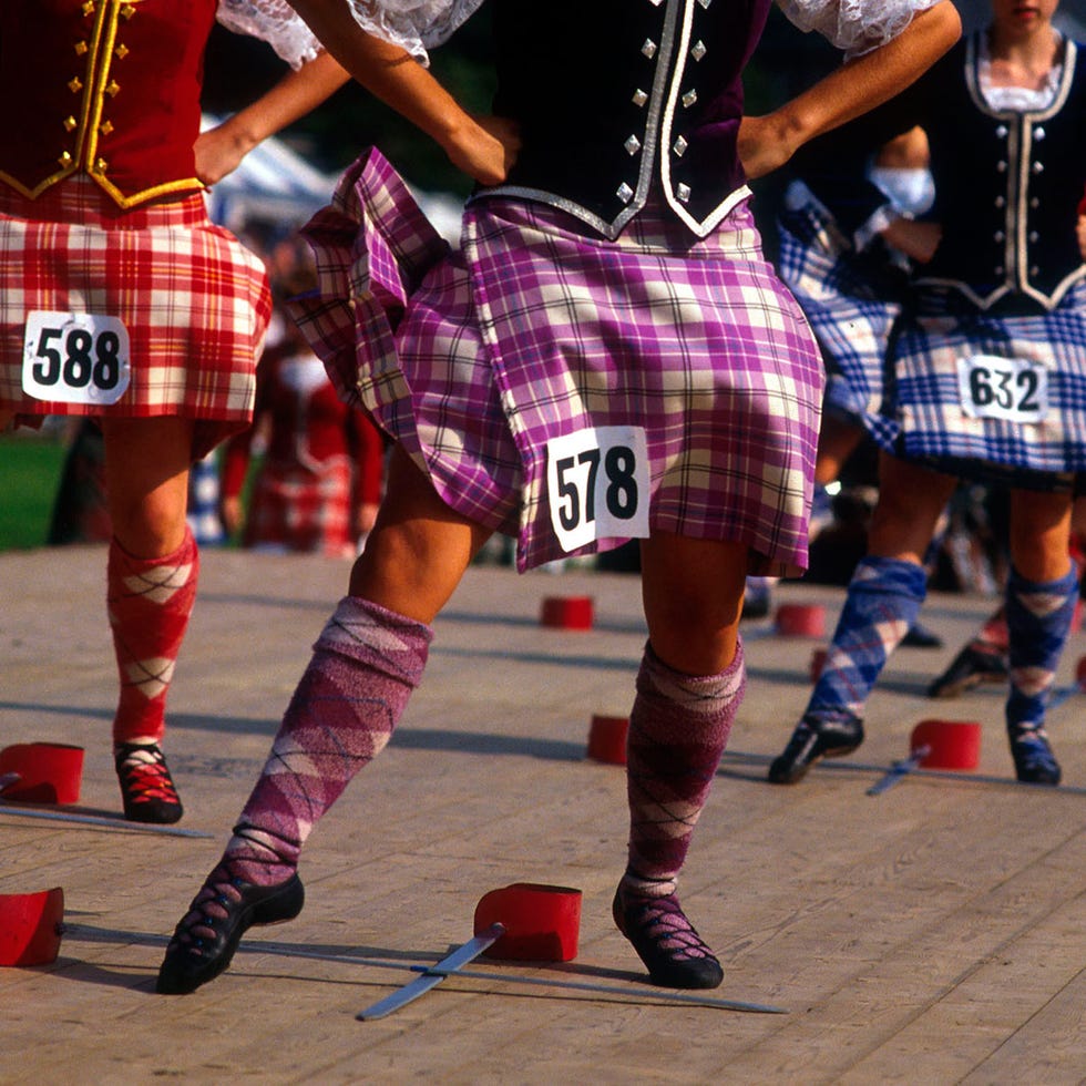 Clothing, Plaid, Tartan, Pattern, Textile, Kilt, Pink, Style, Fashion, Street fashion, 