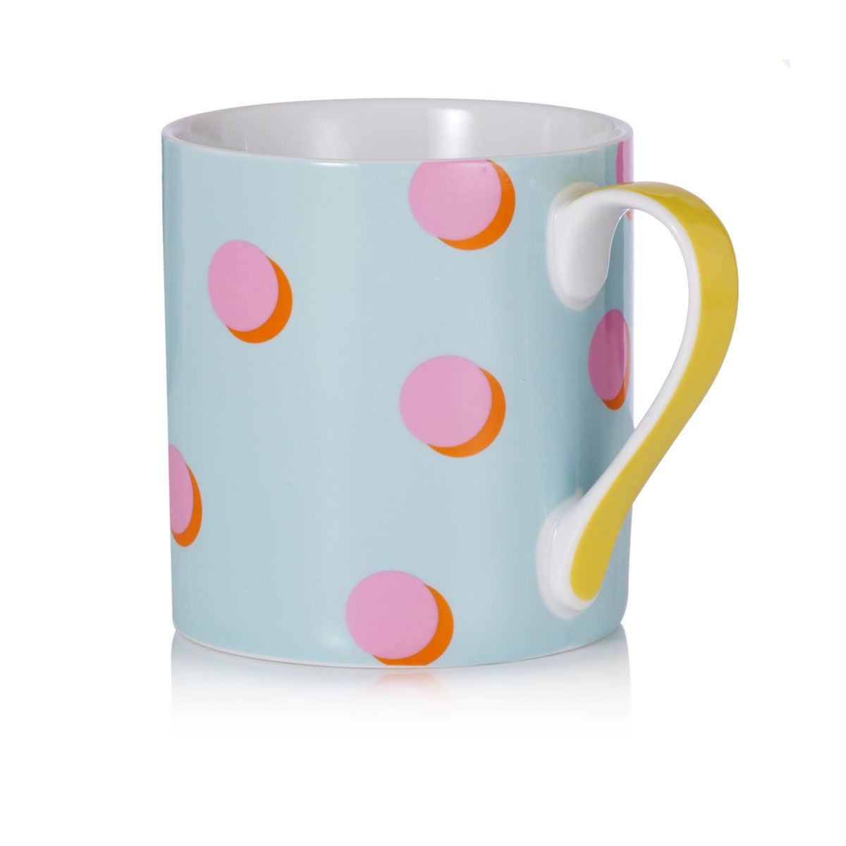 Serveware, Drinkware, Cup, Dishware, Pink, Tableware, Porcelain, Ceramic, Orange, Teal, 