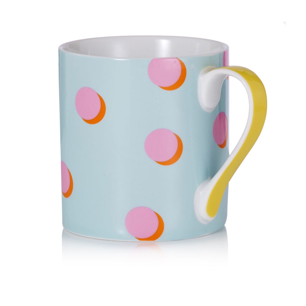 Serveware, Drinkware, Cup, Dishware, Pink, Tableware, Porcelain, Ceramic, Orange, Teal, 