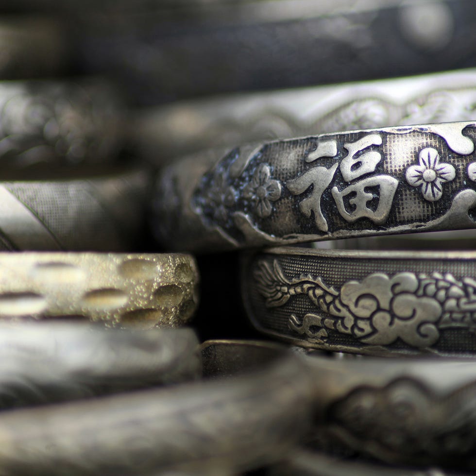 Metal, Still life photography, Close-up, Bangle, Silver, Macro photography, Collection, Body jewelry, Bracelet, 