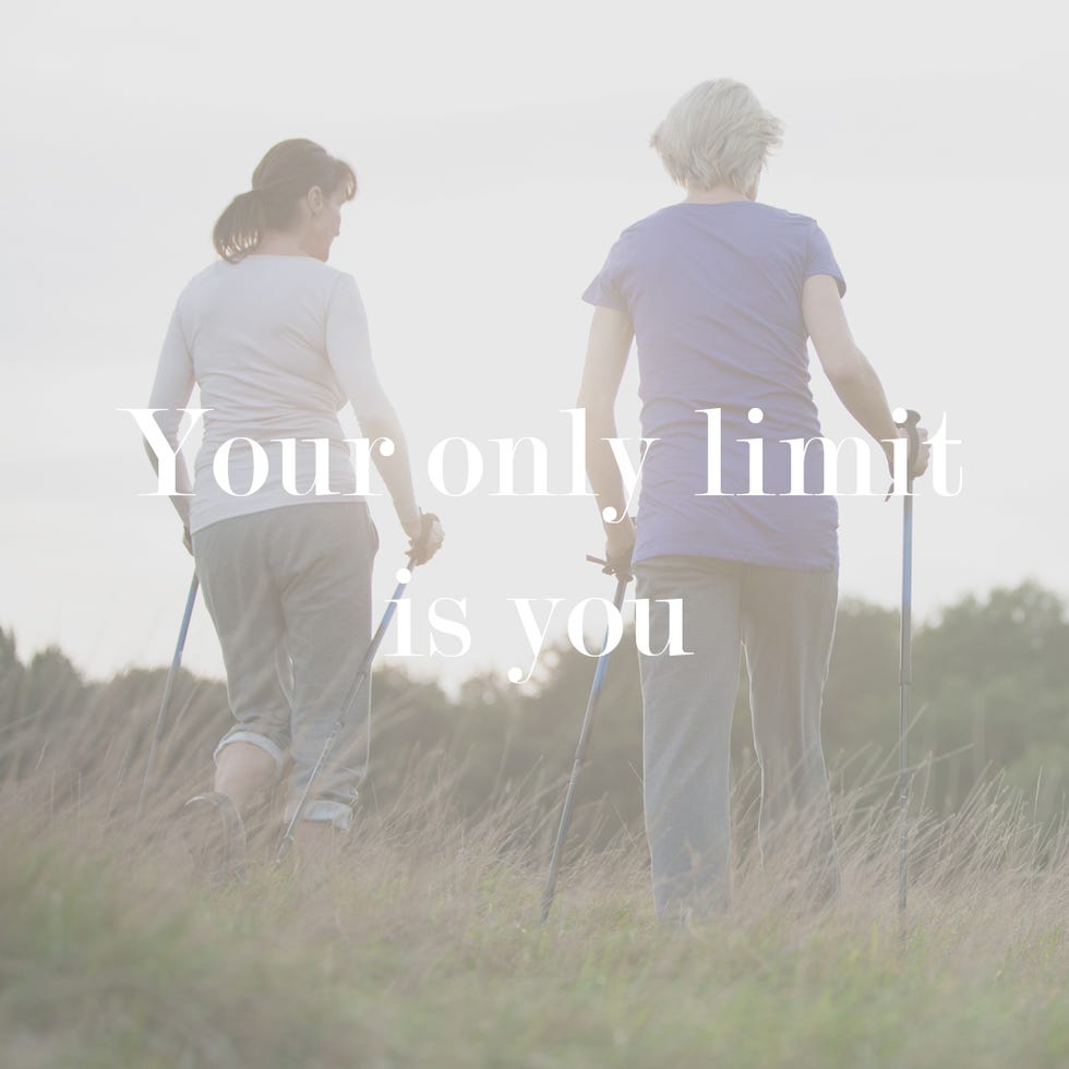 Standing, Mammal, People in nature, Outdoor recreation, Luggage and bags, Back, Adventure, Walking, Nordic walking, Walking stick, 