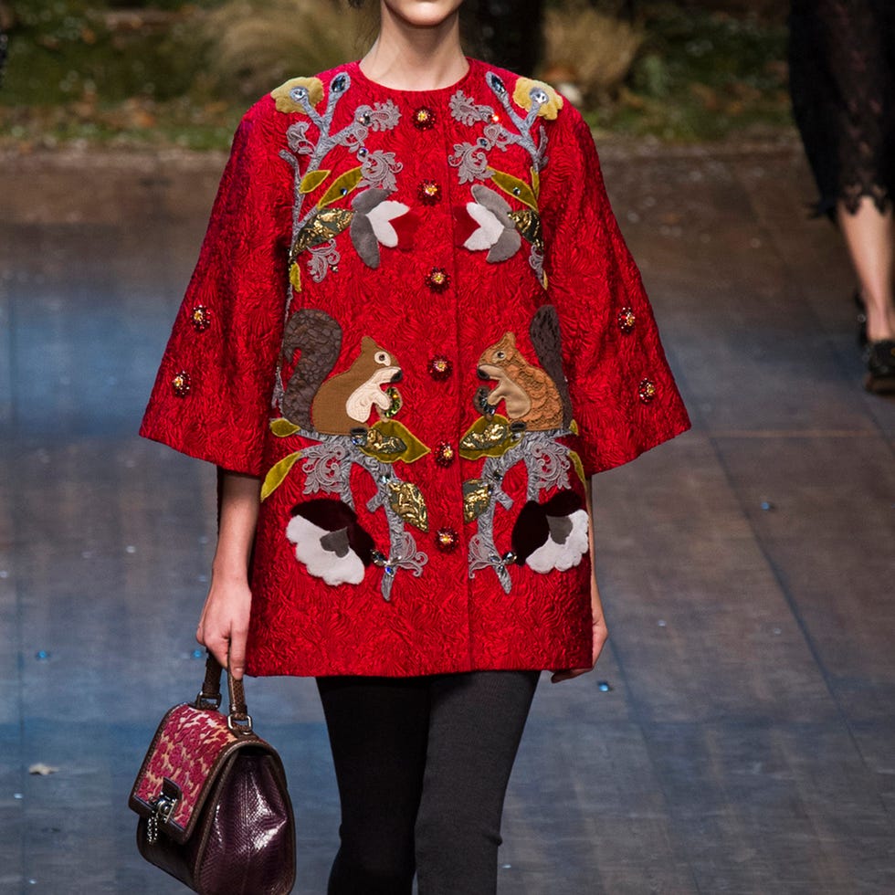Clothing, Sleeve, Textile, Red, Joint, Pattern, Street fashion, Bag, Maroon, Fashion, 
