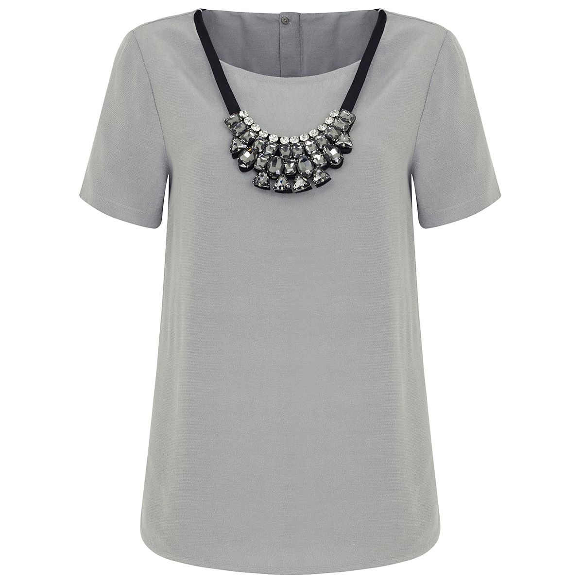 Clothing, Product, Sleeve, White, Style, Collar, Fashion, Grey, Metal, Street fashion, 