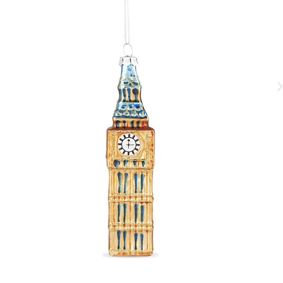 Product, Tower, Teal, Clock, Clock tower, Analog watch, Peach, Earrings, Silver, Bronze, 