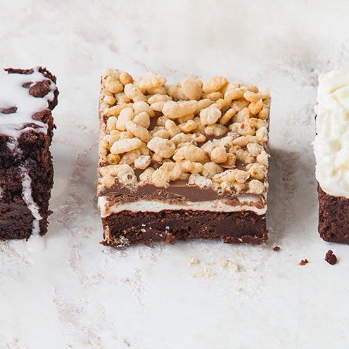 marshmallow crunch brownies