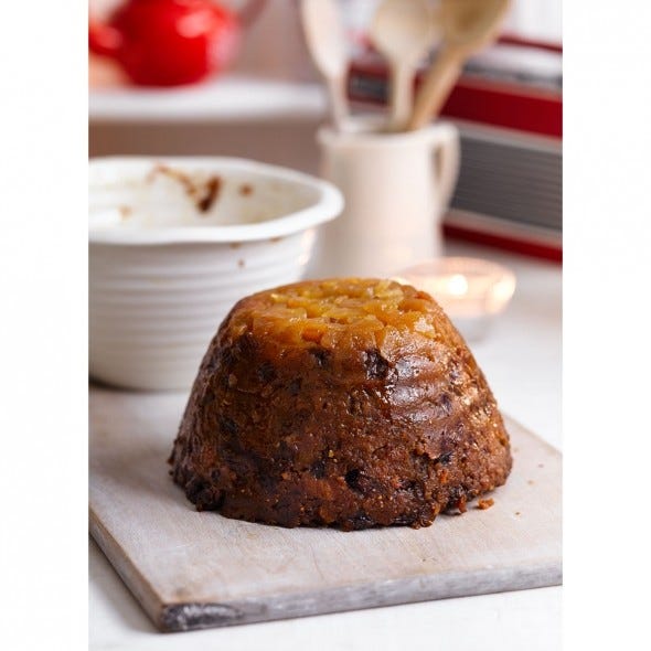 pear and ginger christmas pudding