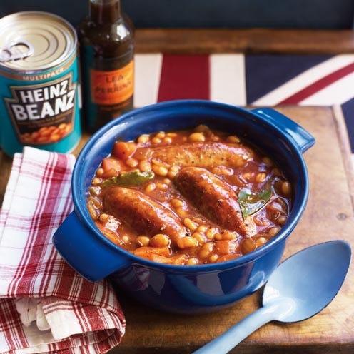 Sausage and Bean Hotpot