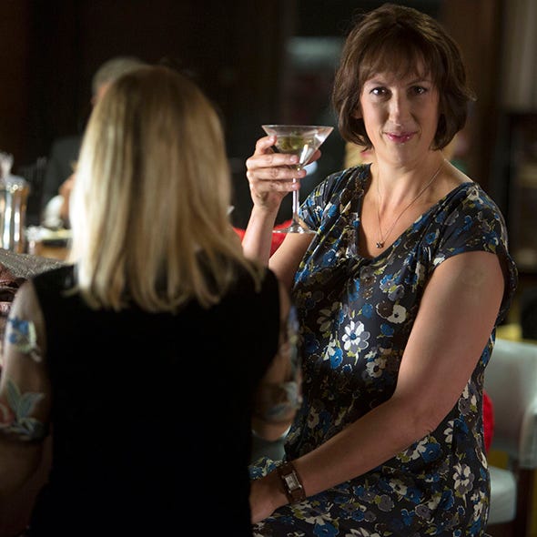 Hand, Dress, Wrist, Jewellery, Barware, Layered hair, Blond, Bangs, Step cutting, Drinking, 