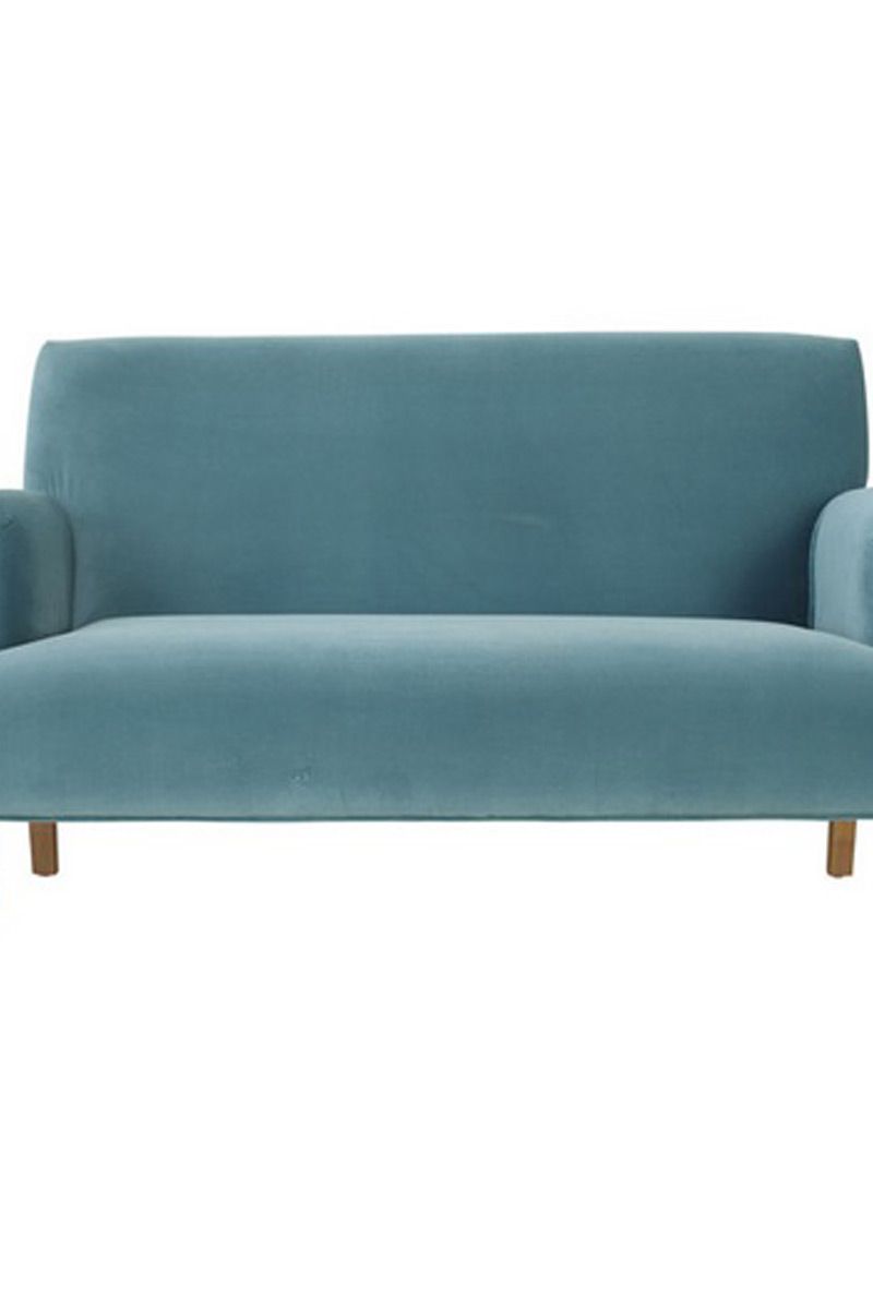 Furniture, Comfort, Turquoise, Teal, Hardwood, Armrest, Couch, Rectangle, Futon pad, Outdoor furniture, 