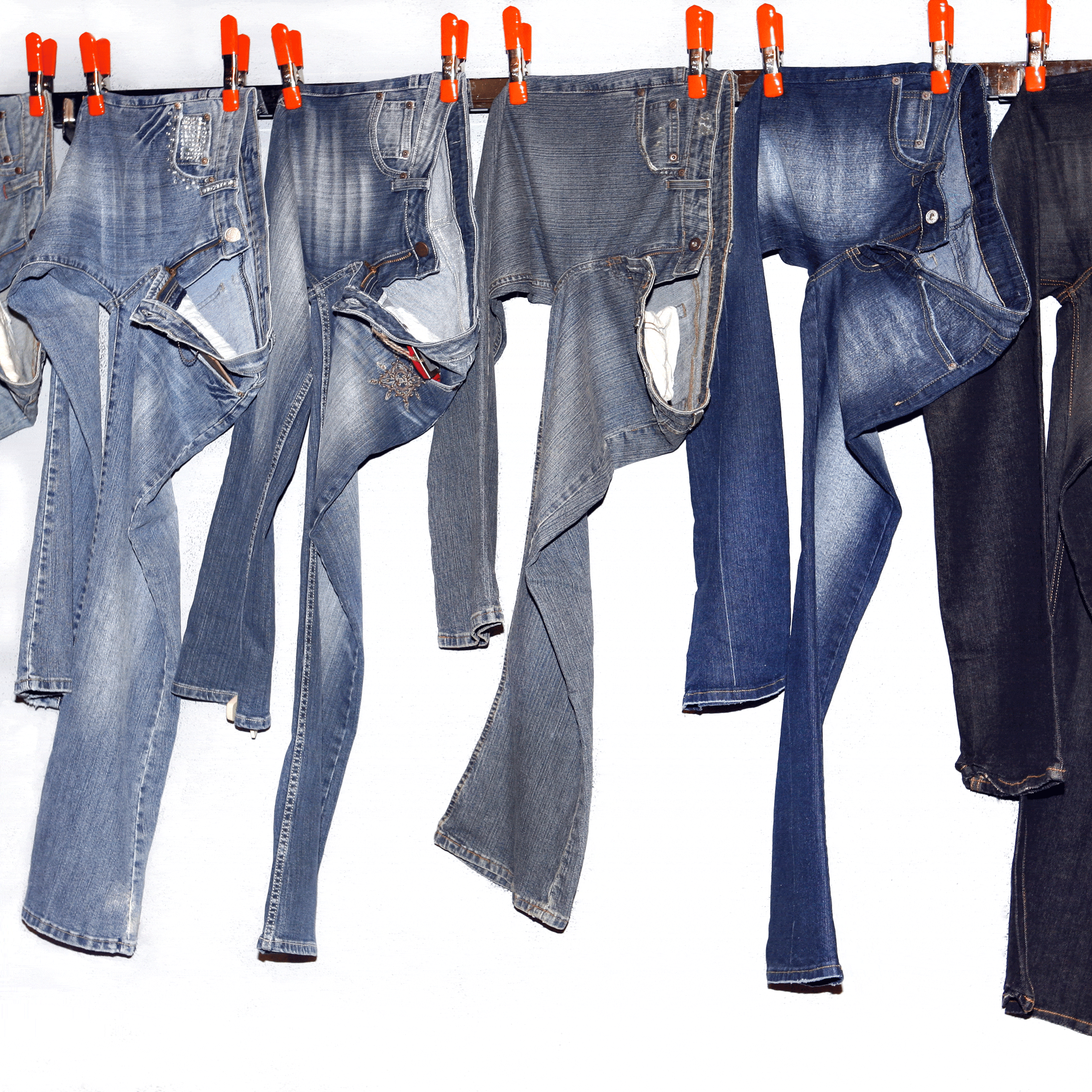 Blue, Denim, Textile, Standing, Red, Style, Line, Fashion, Electric blue, Carmine, 