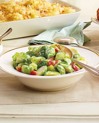 Creamy Brussels sprouts best brussels sprouts recipes