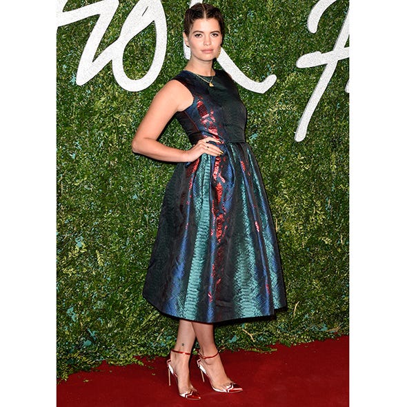 Clothing, Dress, Sleeve, Green, One-piece garment, Style, Formal wear, Day dress, Fashion, Waist, 