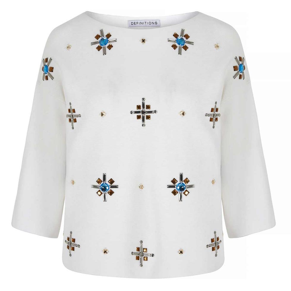 Blue, Product, Collar, Sleeve, Textile, Pattern, White, Outerwear, Dress shirt, Uniform, 