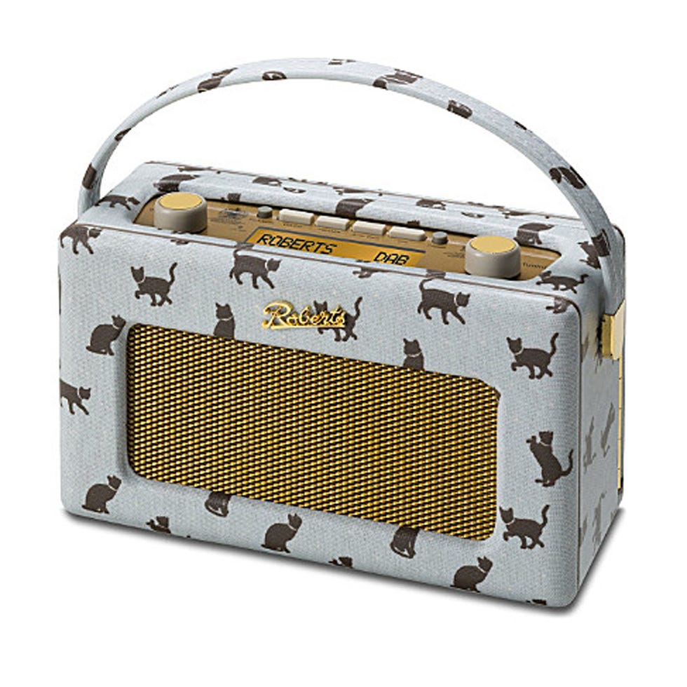 Bag, Luggage and bags, Beige, Rectangle, Baggage, Design, Home accessories, Radio, Suitcase, 