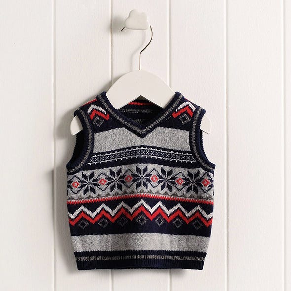 Product, Pattern, Carmine, Vest, Sweater, Pattern, Fashion design, Embellishment, Woven fabric, Woolen, 