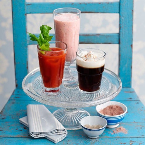 best non alcoholic drinks strawberry and banana smoothie