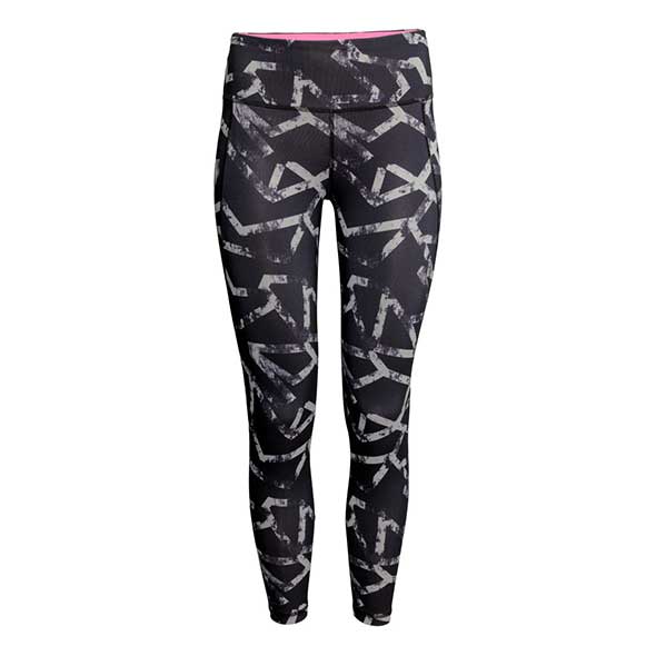 Style, Pattern, Waist, Active pants, Black, Tights, Leggings, Camouflage, Fashion design, Pocket, 