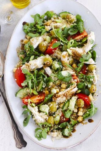 chicken and quinoa salad