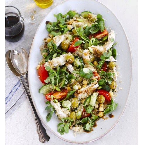 chicken and quinoa salad