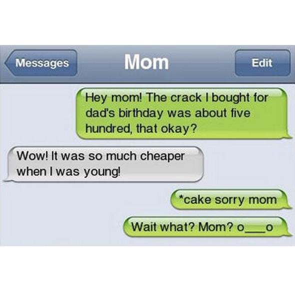 Hilarious Texts Mom