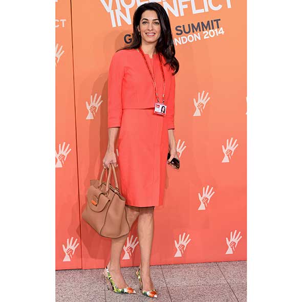 Sleeve, Red, Bag, Fashion accessory, Style, Orange, Dress, Luggage and bags, Pattern, Fashion, 