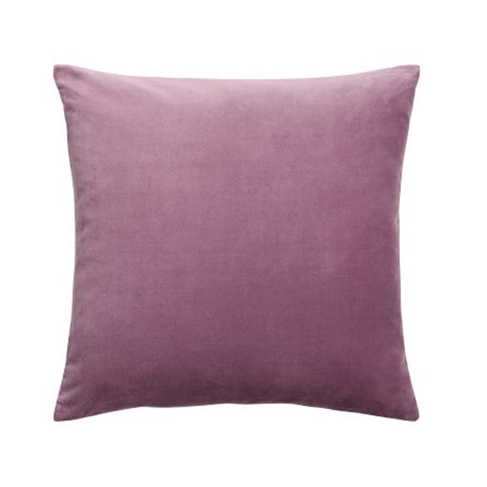 Cushion, Pillow, Textile, Throw pillow, Purple, Linens, Home accessories, Violet, Maroon, Square, 