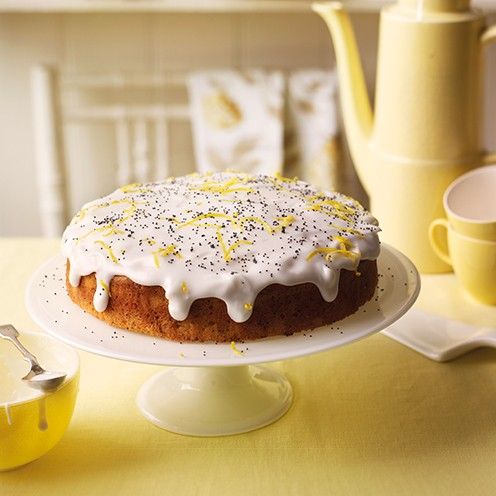 best easy baking recipes lemon and poppy seed cake