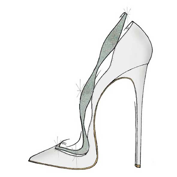 Foot, Artwork, Drawing, Dancing shoe, Bridal shoe, Line art, 