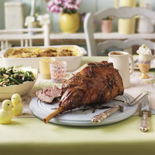 best roast lamb recipes herb roast leg of lamb