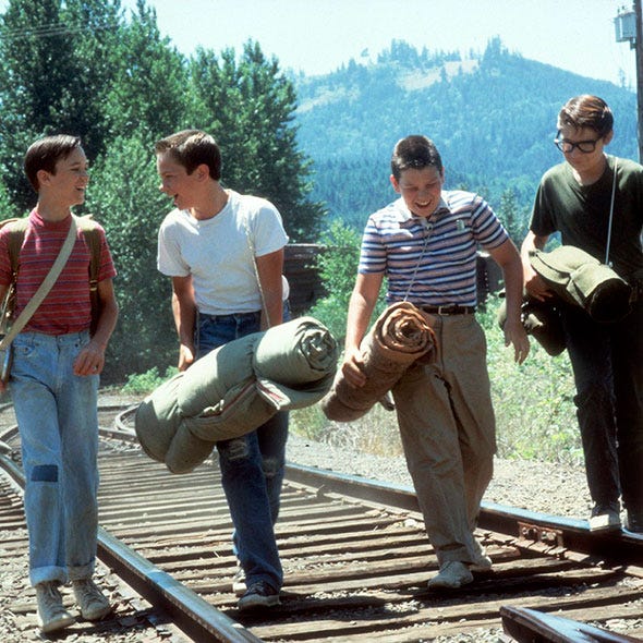 Footwear, Leg, Denim, Jeans, People in nature, Luggage and bags, Bag, Track, Crew, Backpack, 