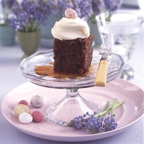 Food, Dessert, Dish, Cake, Cuisine, Chocolate cake, Chocolate brownie, Buttercream, Icing, Baked goods, 