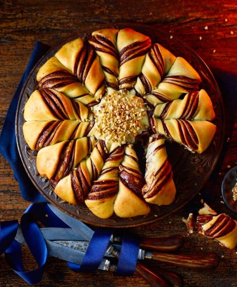best nutella recipes chocolate star bread