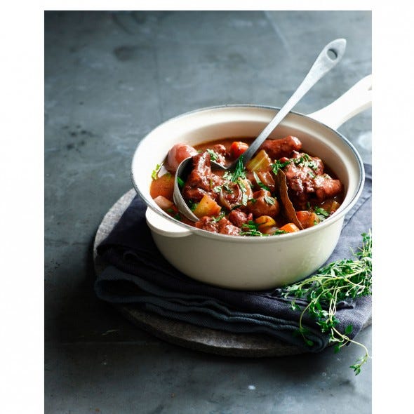 braised ox tail