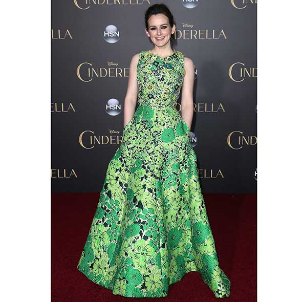 Clothing, Human, Dress, Green, Formal wear, Style, One-piece garment, Gown, Fashion, Pattern, 