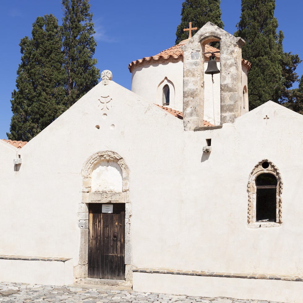 Property, Wall, Chapel, Church, Door, Place of worship, Religious institute, Arch, Cross, Holy places, 