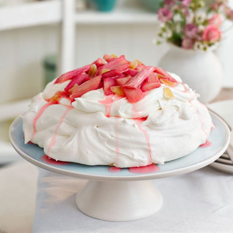 best pavlova recipes rhubarb pavlova