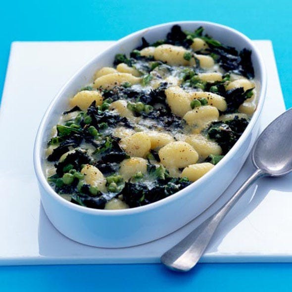 baked gnocchi with kale